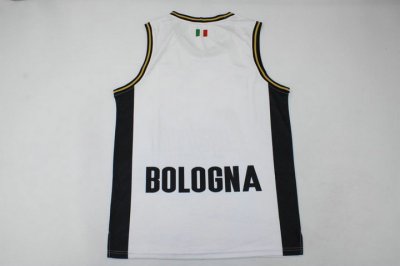 Bologna 2022-23 White Basketball Jersey